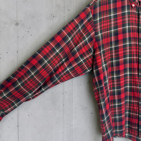 90s Ralph Lauren ボタンダウン チェックシャツ XLサイズ