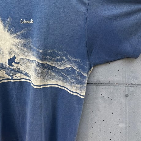 80s USA製 Copper Mountain Colorado スキーTシャツ XLサイズ