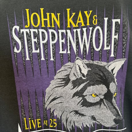 90s JOHN KAY & STEPPENWOLF ツアーT USA製