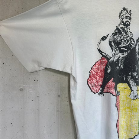 90s USA製 Bob Marley Tシャツ Lサイズ ボブマーリー セラシエ