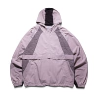 THIS UNIFORM CHECK CAGOULE ECRU