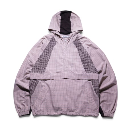 THIS UNIFORM CHECK CAGOULE ECRU