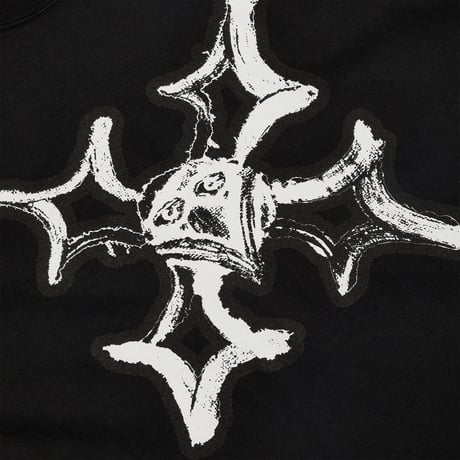 AWIDES SKULL TEE BLACK