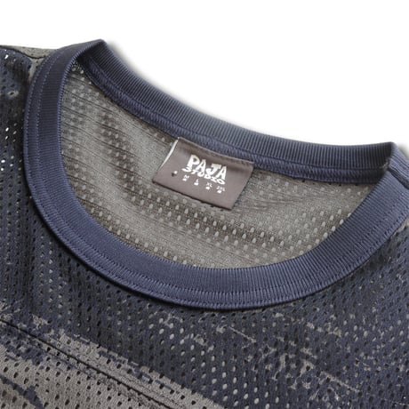 PAJA STUDIO FOOTBALL MESH TOP NAVY