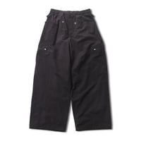 RAJABROOKE WIND BREAKER PANTS BLACK