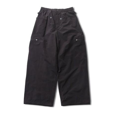 RAJABROOKE WIND BREAKER PANTS BLACK