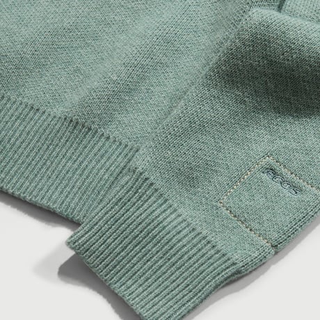 RC OUTDOOR SUPPLY HOODED QUATER ZIP SWEATER LICHEN