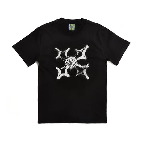 AWIDES SKULL TEE BLACK