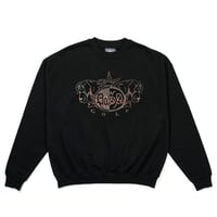 POSA TARTAN LOGO CREW BLACK
