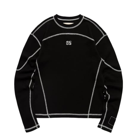 RC OUTDOOR SUPPLY PANELED THERMAL LONG SLEEVE BLACK