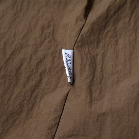 ATTEST NYLON SLACKS SHORTS BROWN