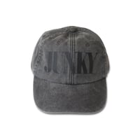NANCY JUNKY 6 PANEL HAT BLACK