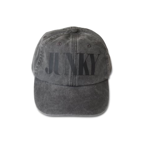 NANCY JUNKY 6 PANEL HAT BLACK