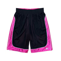 ALWAYS REVERSIBLE COURT SHORT BLACK / FUCHSIA