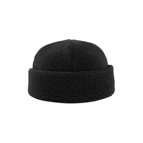 LLOYD FLEECE TOQUE BLACK SHERPA