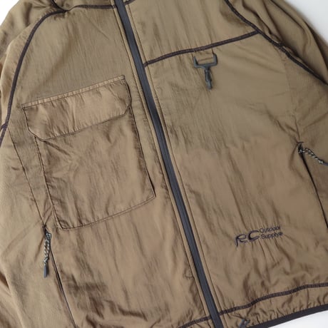 RC OUTDOOR SUPPLY FLEECE LINED GRIFFITH RUNNING JACKET OCHRE