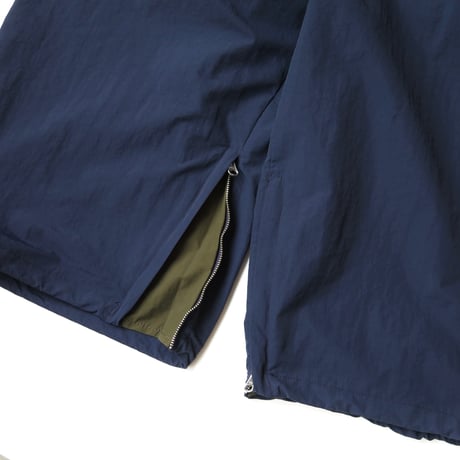 ATTEST NYLON SLACKS SHORTS NAVY