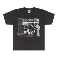 AMES DEPT RECORDS TEE BLACK