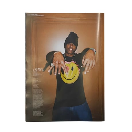 SNEEZE MAGAZINE N°68 “THE FLOW STATE ISSUE”  COVER STAR A$AP ROCKY FOLDED