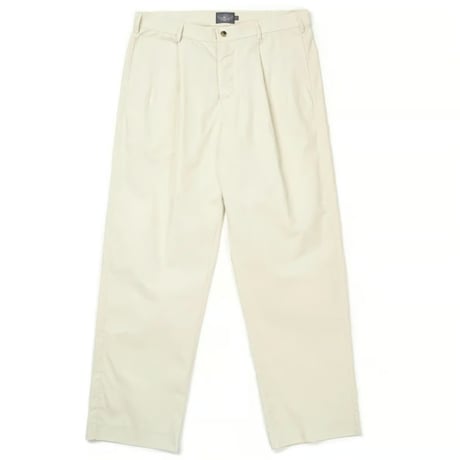 POSA PLEATED STRAIGHT LEG TROUSER CLAY