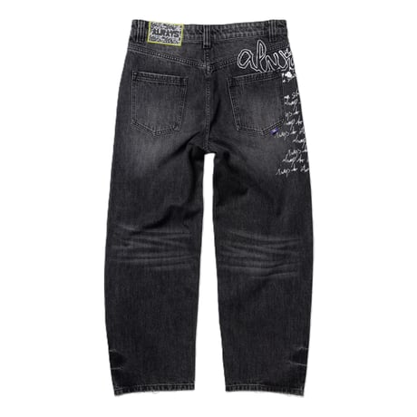 ALWAYS WAZA JEANS WASHED BLACK