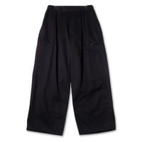 RAJABROOKE BASIK CHINO PANTS WIDE BLACK
