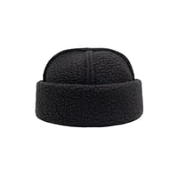 LLOYD FLEECE TOQUE BLACK SHERPA