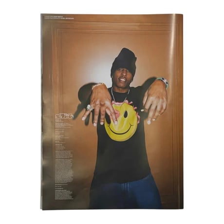 SNEEZE MAGAZINE N°68 “THE FLOW STATE ISSUE”  COVER STAR A$AP ROCKY