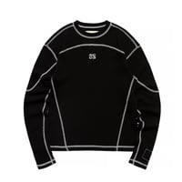 RC OUTDOOR SUPPLY PANELED THERMAL LONG SLEEVE BLACK