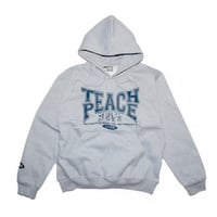 SLINKY TEACH PEACE HOODIE GREY