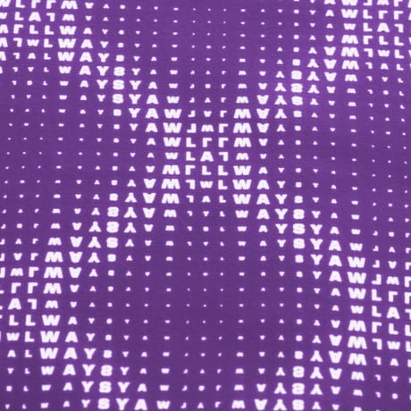 ALWAYS @SUN REVERSIBLE CROSS PLAID BUCKET HAT PURPLE / BLACK