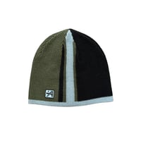 ALWAYS STRIP BEANIE KHAKI / BLUE / BLACK