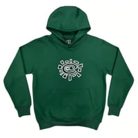 ALWAYS SUN LOGO HOODIE FOREST GREEN