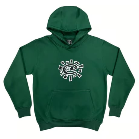 ALWAYS SUN LOGO HOODIE FOREST GREEN