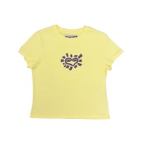 ALWAYS HEART BABY TEE YELLOW