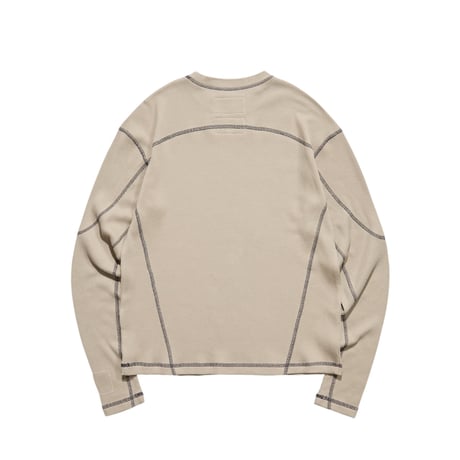 RC OUTDOOR SUPPLY PANELED THERMAL LONG SLEEVE SAND