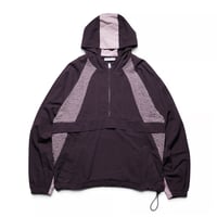 THIS UNIFORM CHECK CAGOULE BROWN