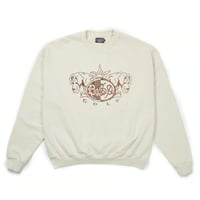 POSA TARTAN LOGO CREW OFF WHITE