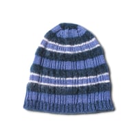 PARIA FARZANEH STRIPE SKULLY GREEN / BLUE