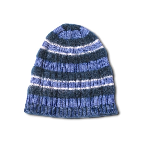 PARIA FARZANEH STRIPE SKULLY GREEN / BLUE