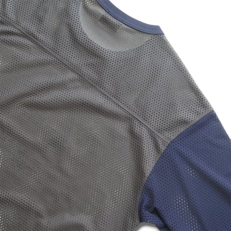PAJA STUDIO FOOTBALL MESH TOP NAVY