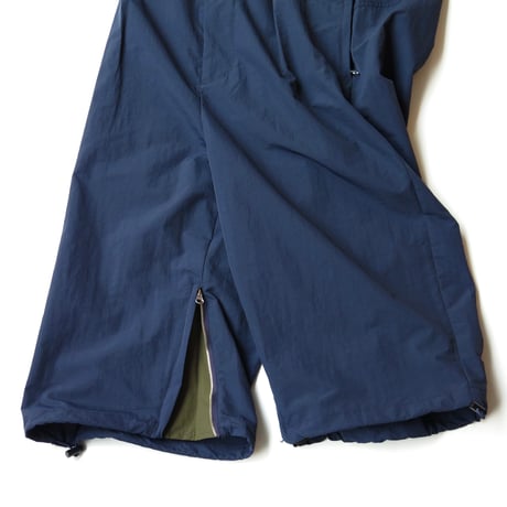 ATTEST NYLON SLACKS SHORTS NAVY