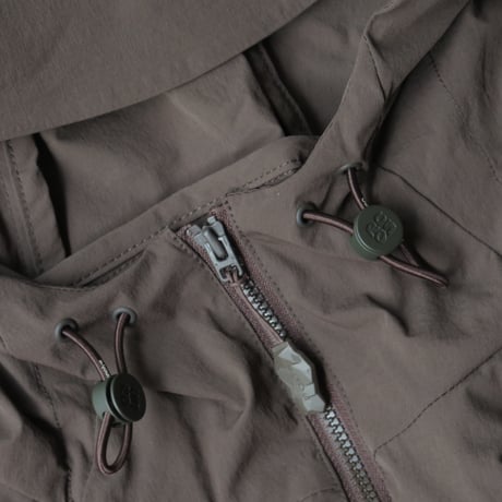 RC OUTDOOR SUPPLY REYEW HOODED JACKET COCOA BROWN