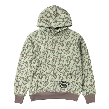 ALWAYS NZ DIGI CAMO HOODIE LIGHT