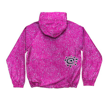 ALWAYS DOTTED BANDEMIC JACKET FUCHSIA
