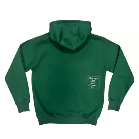 ALWAYS SUN LOGO HOODIE FOREST GREEN