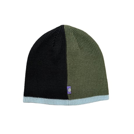 ALWAYS STRIP BEANIE KHAKI / BLUE / BLACK