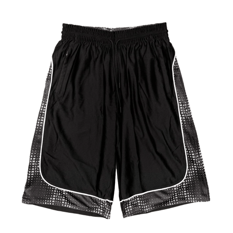 ALWAYS REVERSIBLE CROSS PLAID SHORTS BLACK / BLACK