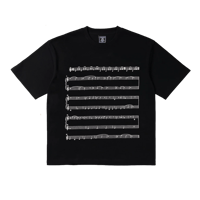ALWAYS PARTITION TEE BLACK
