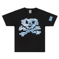 AMES DEPT SKULL TEE BLACK